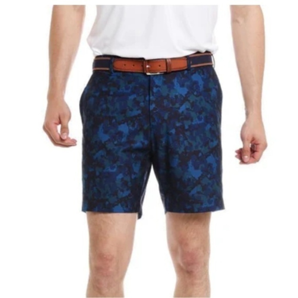 Peter Millar Carrboro Performance Camouflage crown sport shorts
